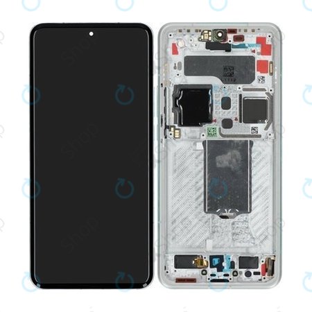 Xiaomi 15 Ultra 5G - LCD zaslon + zaslon osjetljiv na dodir + okvir (Silver White) - 560005000O100 Genuine Service Pack