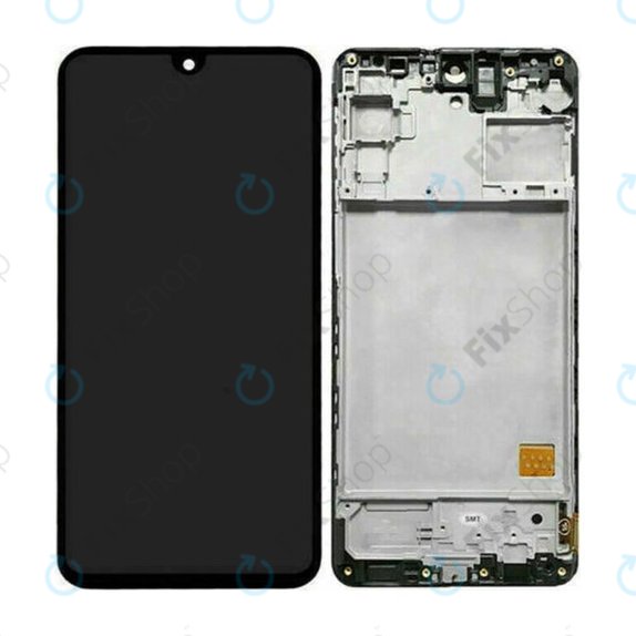 Samsung Galaxy M31s M317F - LCD zaslon + zaslon osjetljiv na dodir + okvir (Mirage Black) OLED
