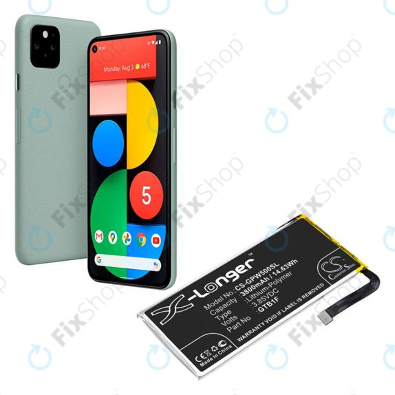 Google Pixel 5 - Baterija GTB1F 3800mAh HQ