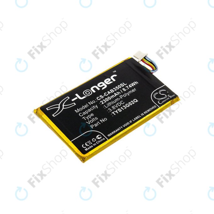 Caterpillar CAT B35 - Baterija TYS13G02Q 2300mAh HQ