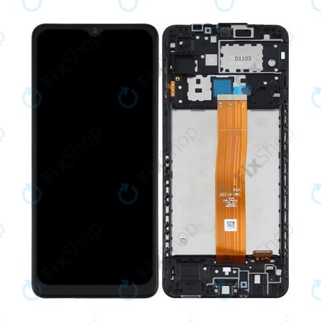 Samsung Galaxy A12 A125F - LCD zaslon + zaslon osjetljiv na dodir + okvir (Black) TFT