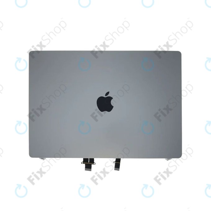 LCD zaslon za MacBook Pro 16", A3403 (2024), s prednjim staklom i pokrovom, Silver, 661-42323, Genuine Apple, Genuine Apple