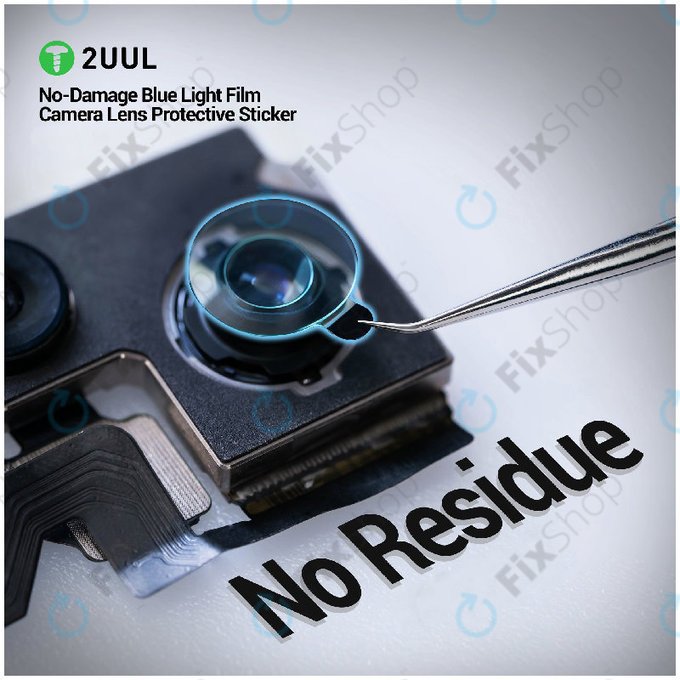Zaštitne naljepnice za leću kamere (filter plavog svjetla), 2UUL DA33, 500kom/pak
