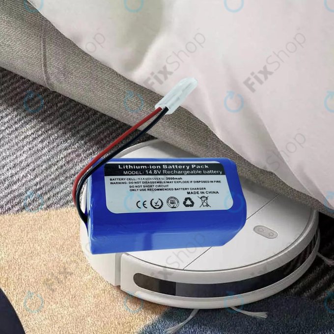 Xiaomi Essential (Mijia G1), Flyco FC-series, myVacBot SN500, Panasonic MC-series, Phicomm X3, Puppy R-series - Baterija Li-026418 Li-Ion 14.8V 2600mAh