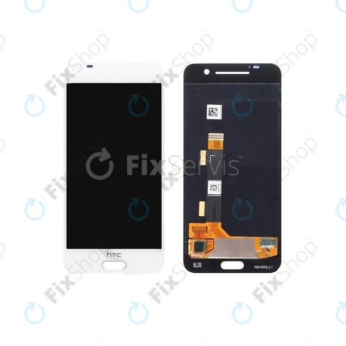HTC One A9 - LCD zaslon + zaslon osjetljiv na dodir (bijeli) - 83H90189-02 Originalni servisni paket