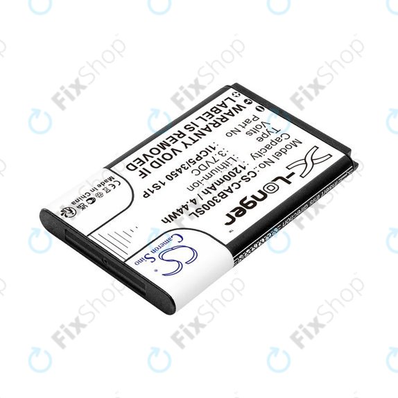 Baterija za Cat B30, 1200mAh, Li-Ion, 3.7V, 1ICP5/3450 1S1P, HQ