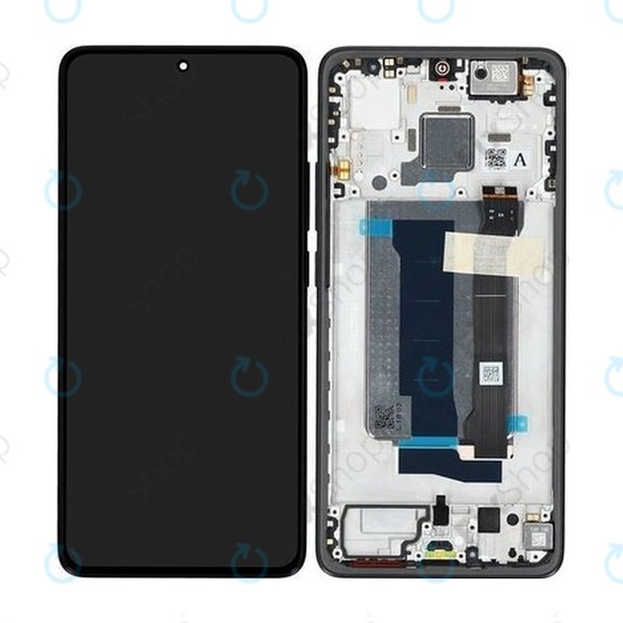 Xiaomi Poco X7 Pro - LCD zaslon + zaslon osjetljiv na dodir + okvir (Black) OLED