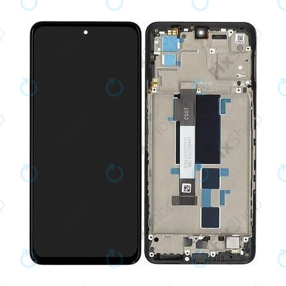 Xiaomi Poco X3 GT 21061110AG - LCD zaslon + zaslon osjetljiv na dodir + okvir (Stargaze Black) - 560003K10A00 Originalni servisni paket