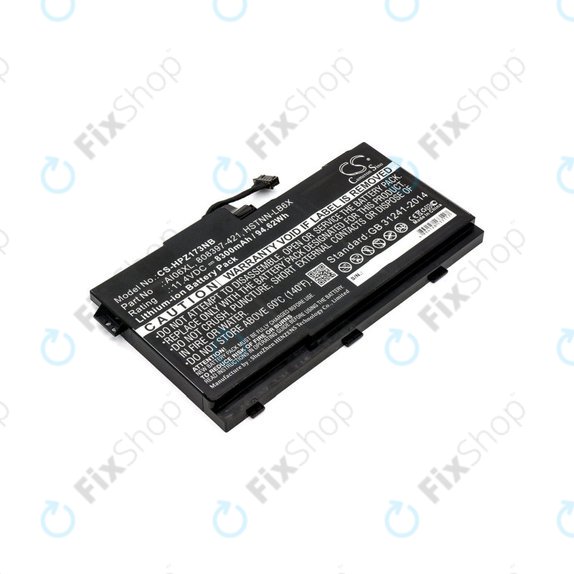 Baterija za HP Zbook 17 G3, 8300mAh, Li-Ion, 11.4V, AI06XL, HQ