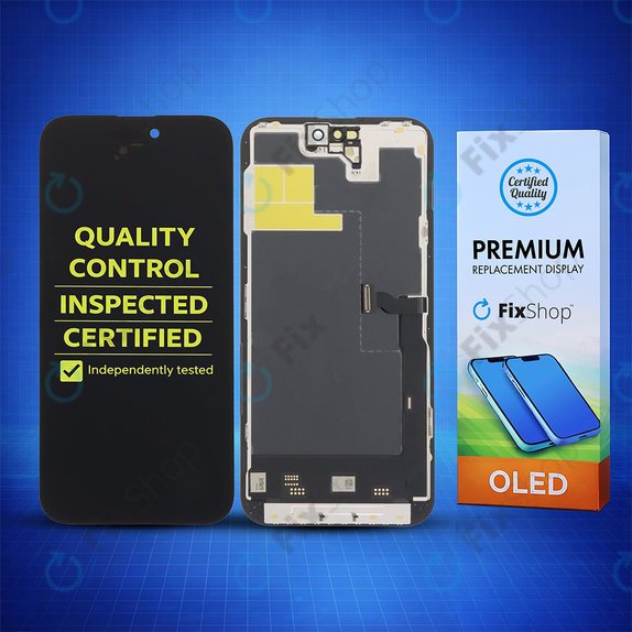 Zaslon Soft OLED za iPhone 14 Pro Max, Dodirni ekran s okvirom, DIAGNOSTIC