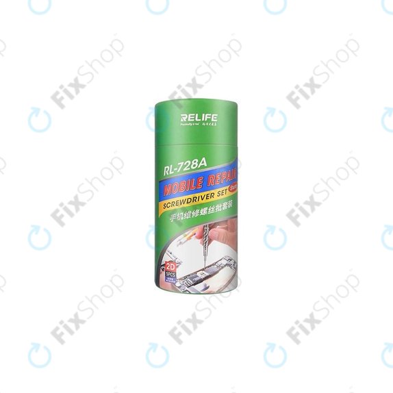 Relife RL-728A 2D - Set Odvijača za Servis Mobilnih Telefona