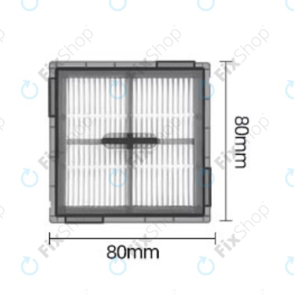 HEPA filter, 2 kom za Xiaomi Roborock Q10-series, S8 Pro, S8 Pro Plus