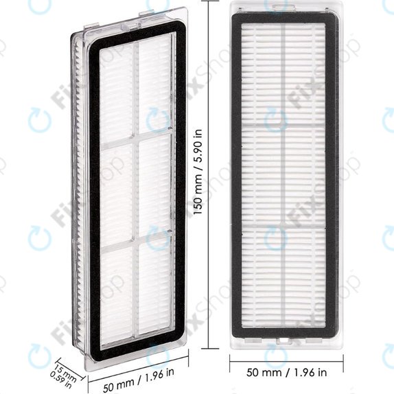 HEPA filter, 2 kom za Xiaomi Dreame L10s Pro Gen2, D10s Plus Gen2, L10s Ultra