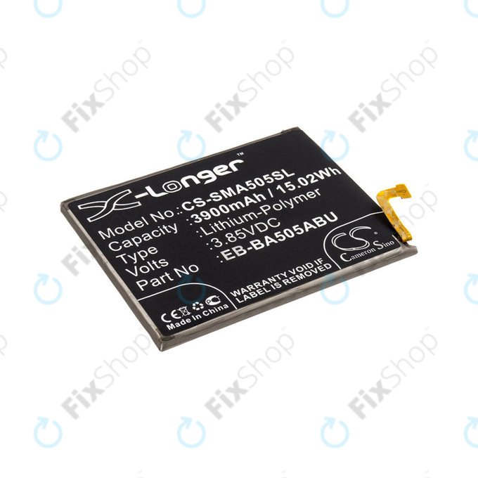 Baterija za Samsung A20 A205F, 3900mAh, Li-Pol, 3.85 V, EB-BA505ABN, HQ