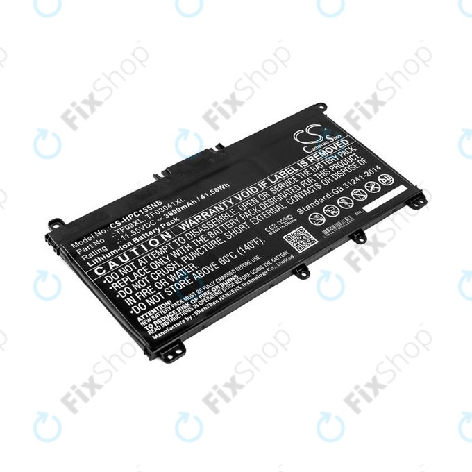 Baterija za HP Pavilion 14, 15, X360, 3600mAh, Li-Ion, 11.55V, TF03XL, HQ