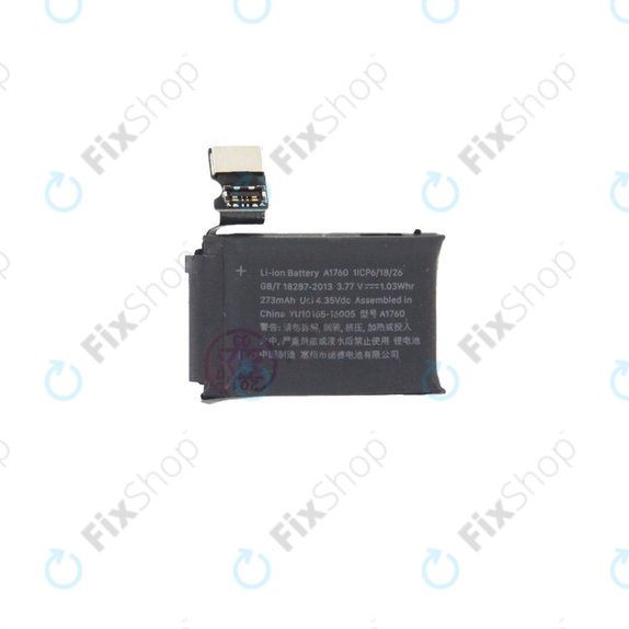 Apple Watch 2 38mm - Baterija A1760 273mAh Refurbished
