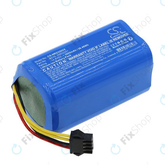 Baterija za Hoover HGO31, HGO32, HGO33, 2600mAh, Li-Ion, 14.8V, B015, HQ