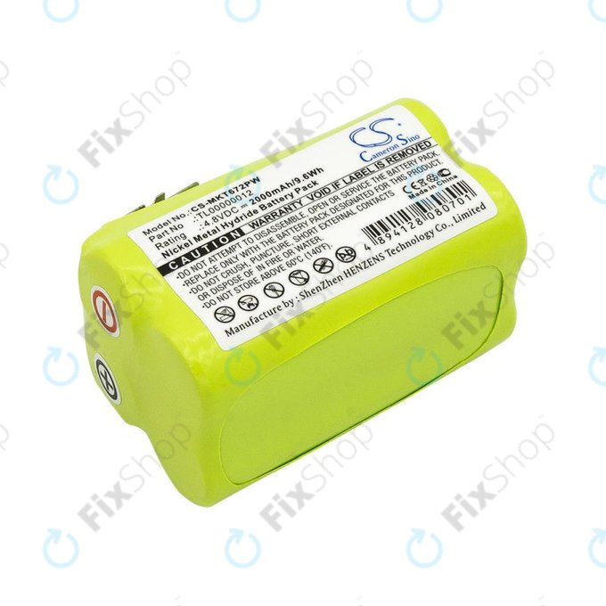 Baterija za Makita 6722D, 6723DW, 2000mAh, Ni-MH, 4.8V, TL00000012, HQ