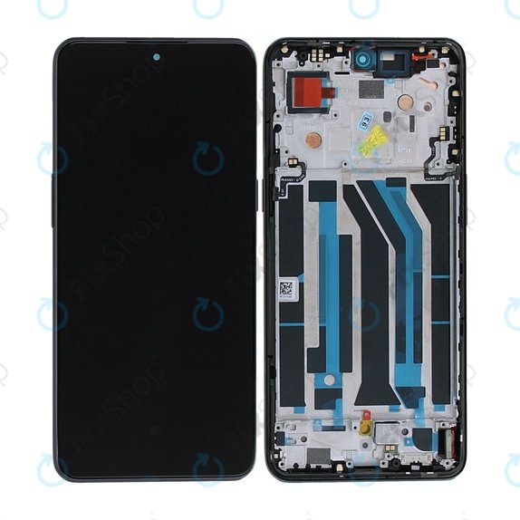 OnePlus 10T - LCD zaslon + zaslon osjetljiv na dodir + okvir (Moonstone Black) TFT
