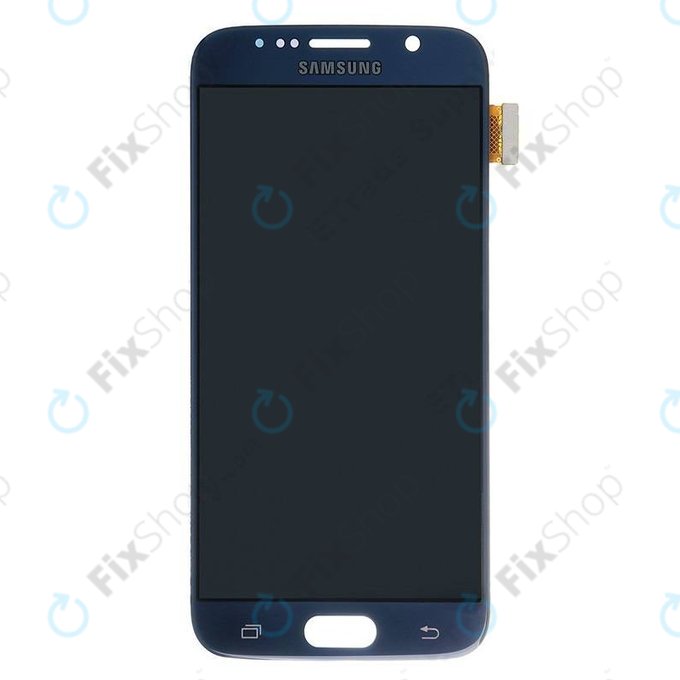 Samsung Galaxy S6 G920F - LCD zaslon + zaslon osjetljiv na dodir (crni safir) - GH97-17260A Originalni servisni paket
