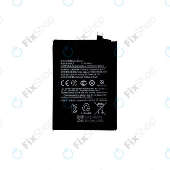 Xiaomi Redmi Note 11, Note 11S - Baterija BN5D 4900mAh