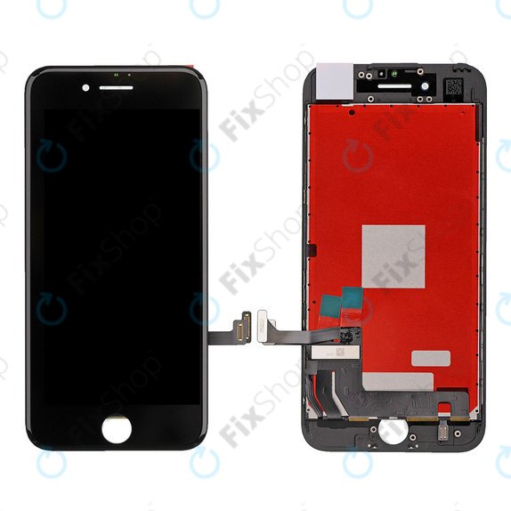 Zaslon za iPhone 7, Black, Dodirni ekran s okvirom, Refurbished