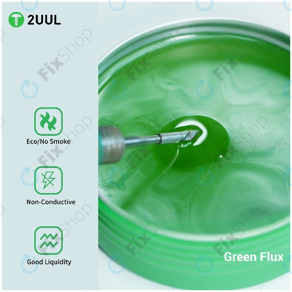 Tekućina za lemljenje (Flux), zelena, 2UUL SC18