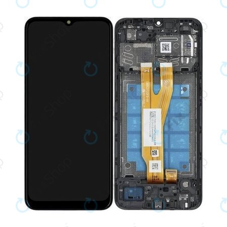 Samsung Galaxy A03 Core A032F - LCD zaslon + zaslon osjetljiv na dodir + okvir (crni) - GH81-21711A Originalni servisni paket