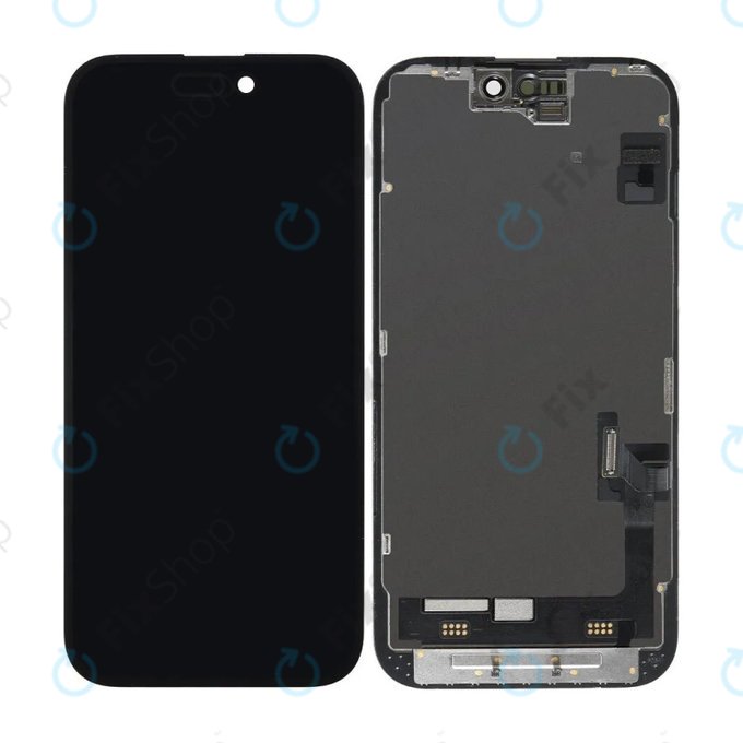 Apple iPhone 15 - LCD zaslon + zaslon osjetljiv na dodir + okvir In-Cell FixPremium