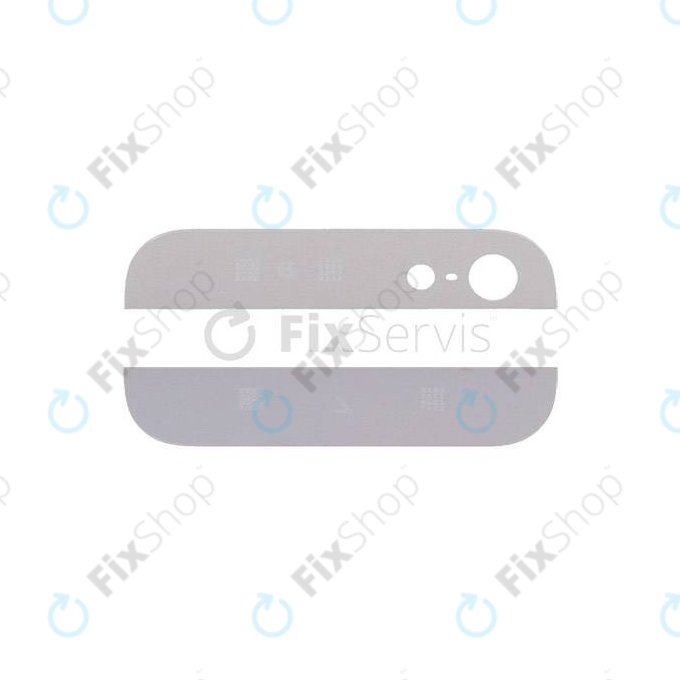 Apple iPhone 5 - Stražnje staklene trake (bijele)
