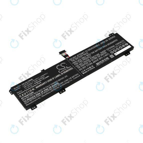 Baterija za Lenovo Legion 5, 5 Pro, 7, 7i, R7000p, 5100mAh, Li-Pol, 15.36V, L20C4PC1, HQ