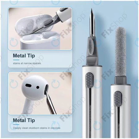 Olovka za čišćenje telefona i slušalica (bijela)