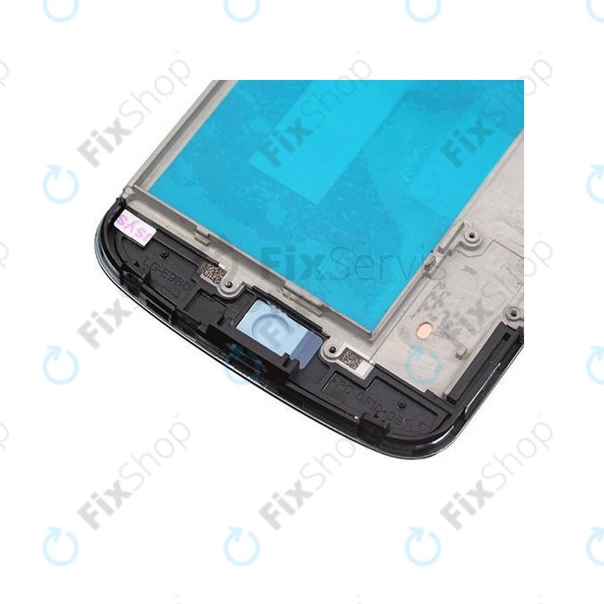 LG Nexus 4 E960 - LCD zaslon + zaslon osjetljiv na dodir + okvir (Black) TFT