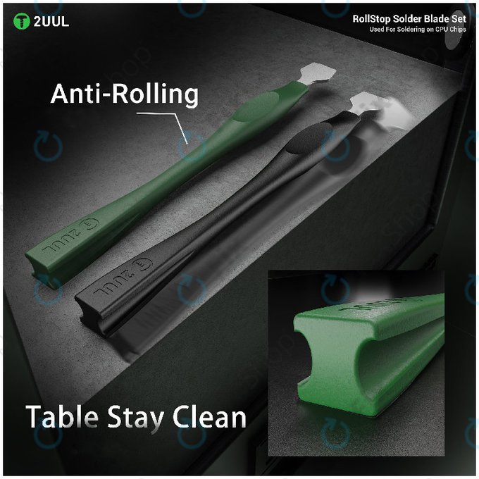 Set oštrica za čišćenje IC čipova i uklanjanje ljepila, 2UUL DA19