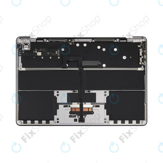 Gornji okvir tipkovnice za MacBook Air 13", A3113 (2024), s US tipkovnicom i baterijom, Space Gray, 661-40227, Genuine Apple
