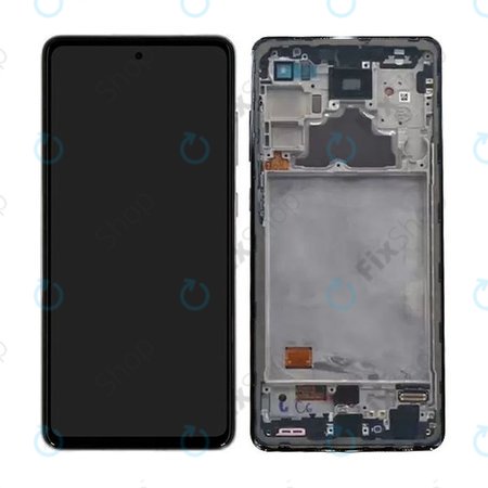 Samsung Galaxy A52 A525F, A526B - LCD zaslon + zaslon osjetljiv na dodir + okvir (Fantastična bijela) - GH82-25524D, GH82-25526D, GH82-25754D, GH82-25602D Originalni servisni paket