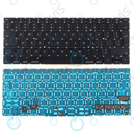 Apple MacBook Pro 13" A1708 (krajem 2016. - Sredinom 2017.) - Tipkovnica UK