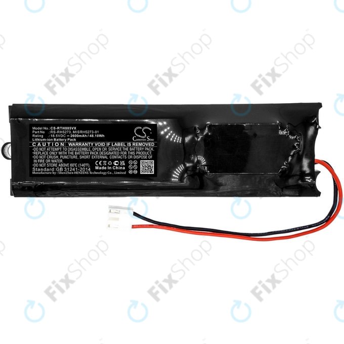 Rowenta Air Force Extreme RH-serija, Tefal TY-serija - Baterija RS-RH5273, MISRH5273-01 2600mAh HQ