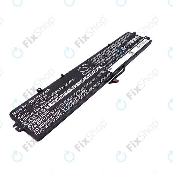 Baterija za Lenovo Ideapad 700, Legion Y520, R720, 4050mAh, Li-Ion, 11.1V, L14M3P24, HQ