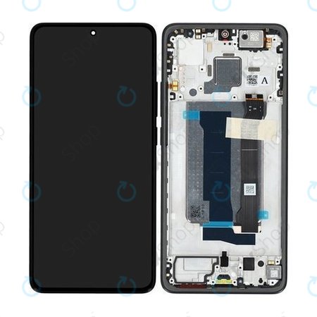 Xiaomi Poco X7 Pro 2412DPC0AG - LCD zaslon + zaslon osjetljiv na dodir + okvir (Black) - 56000300O1000 Genuine Service Pack