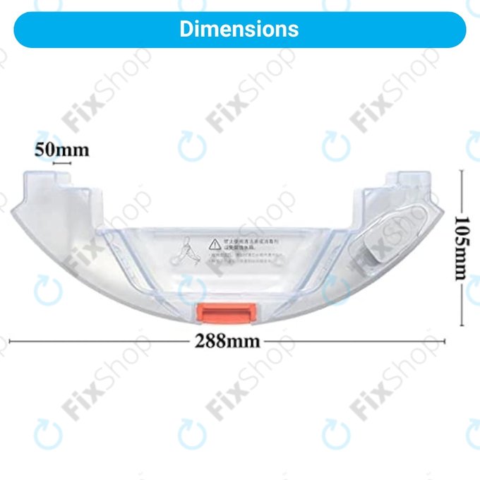 Xiaomi Roborock S5 Max, S6 MaxV, T7, T7 Pro - Spremnik za vodu