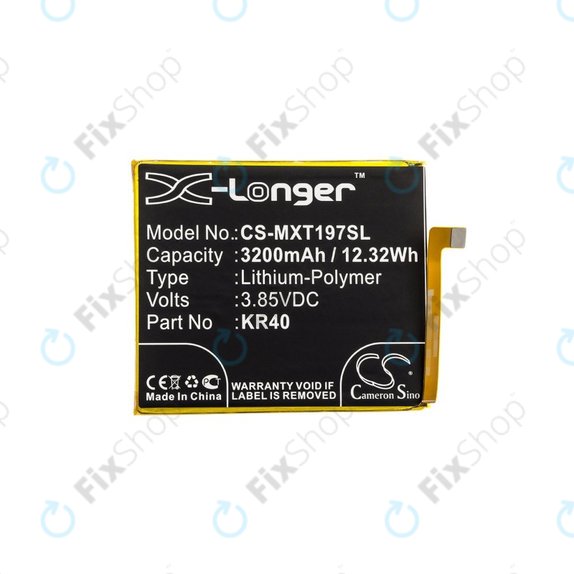 Baterija za  Motorola One Vision, 3200mAh, Li-Pol, 3.85 V, SB18C43602, HQ