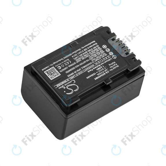 Baterija za Sony FDR-AX33, 40, 45, 53, 60, 700, P33, HDR-CX450, 625, 1030mAh, Li-Ion, 7.3V, NP-FV50A, HQ
