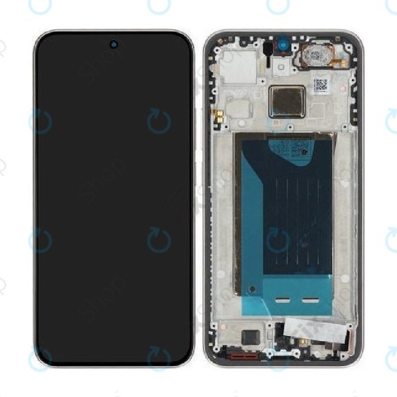 Zaslon za Xiaomi 15T, Rose Gold, Dodirni ekran s okvirom, 5600030O12A00, Genuine Service Pack