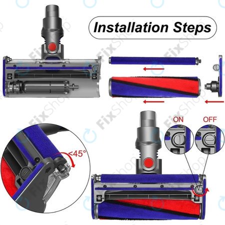 Dyson V-series, Outsize - Podna glava