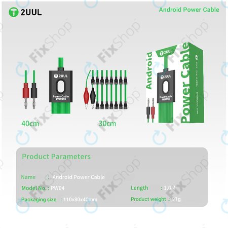 Android naponski kabel, 16-u-1, 2UUL PW04