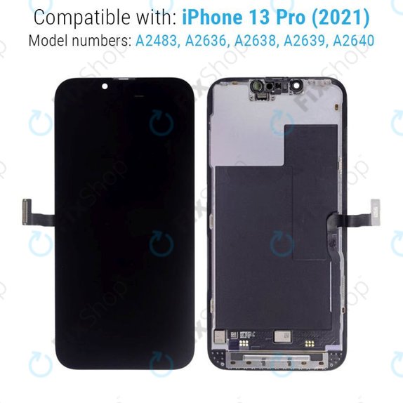 Apple iPhone 13 Pro - LCD zaslon + zaslon osjetljiv na dodir + okvir Refurbished
