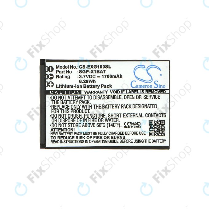 Baterija za Evolveo StrongPhone X1, 1700mAh, Li-ion, 3.7V, SGP-X1BAT, HQ