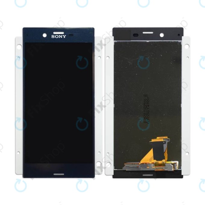 Sony Xperia XZ F8331 - LCD zaslon + zaslon osjetljiv na dodir (plavi) - 1304-9085 Originalni servisni paket