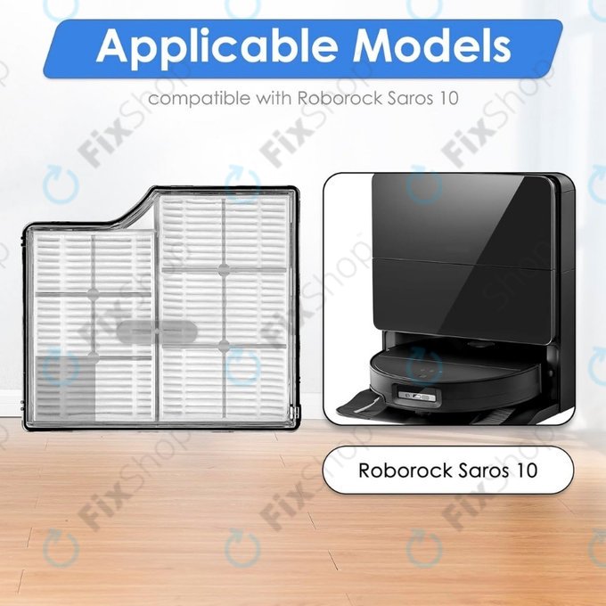 HEPA filter, 2 kom za Xiaomi Roborock Saros 10